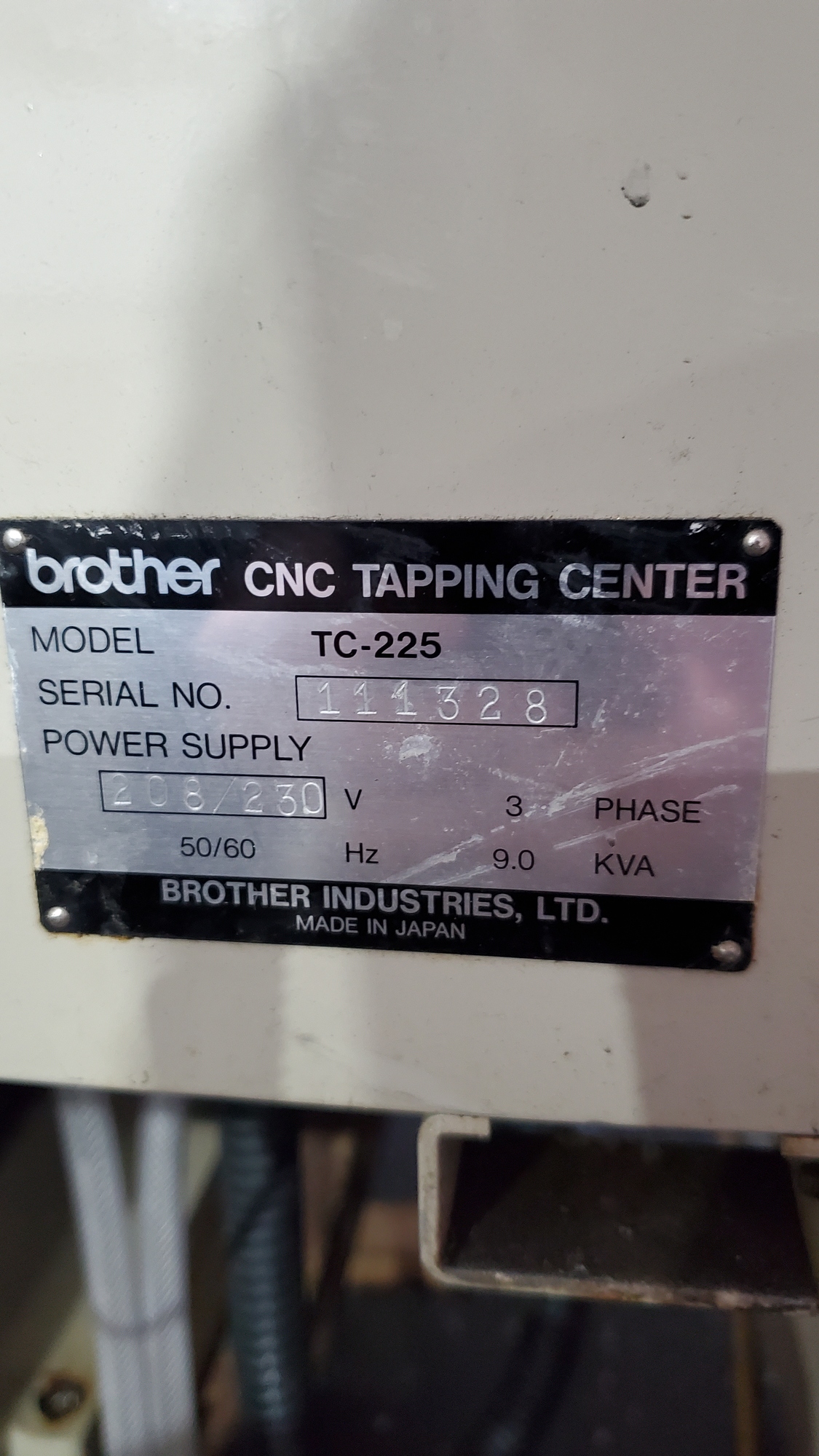 BROTHER TC-225 DRILLING & TAPPING MACHINES, N/C & CNC | Automatics & Machinery Co., Inc.