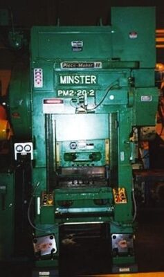 1974 MINSTER PM2-20-2 PRESSES, HIGH SPEED PROD. | Automatics & Machinery Co., Inc.