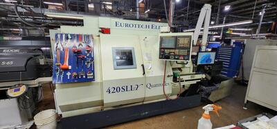 2003 EUROTECH ELITE 420SLLY LATHES, COMBINATION, N/C & CNC | Automatics & Machinery Co., Inc.