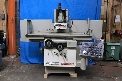 OKAMOTO ACC820DX GRINDERS, SURFACE, RECIPROC. TABLE (HOR. SPDL.) | Automatics & Machinery Co., Inc.