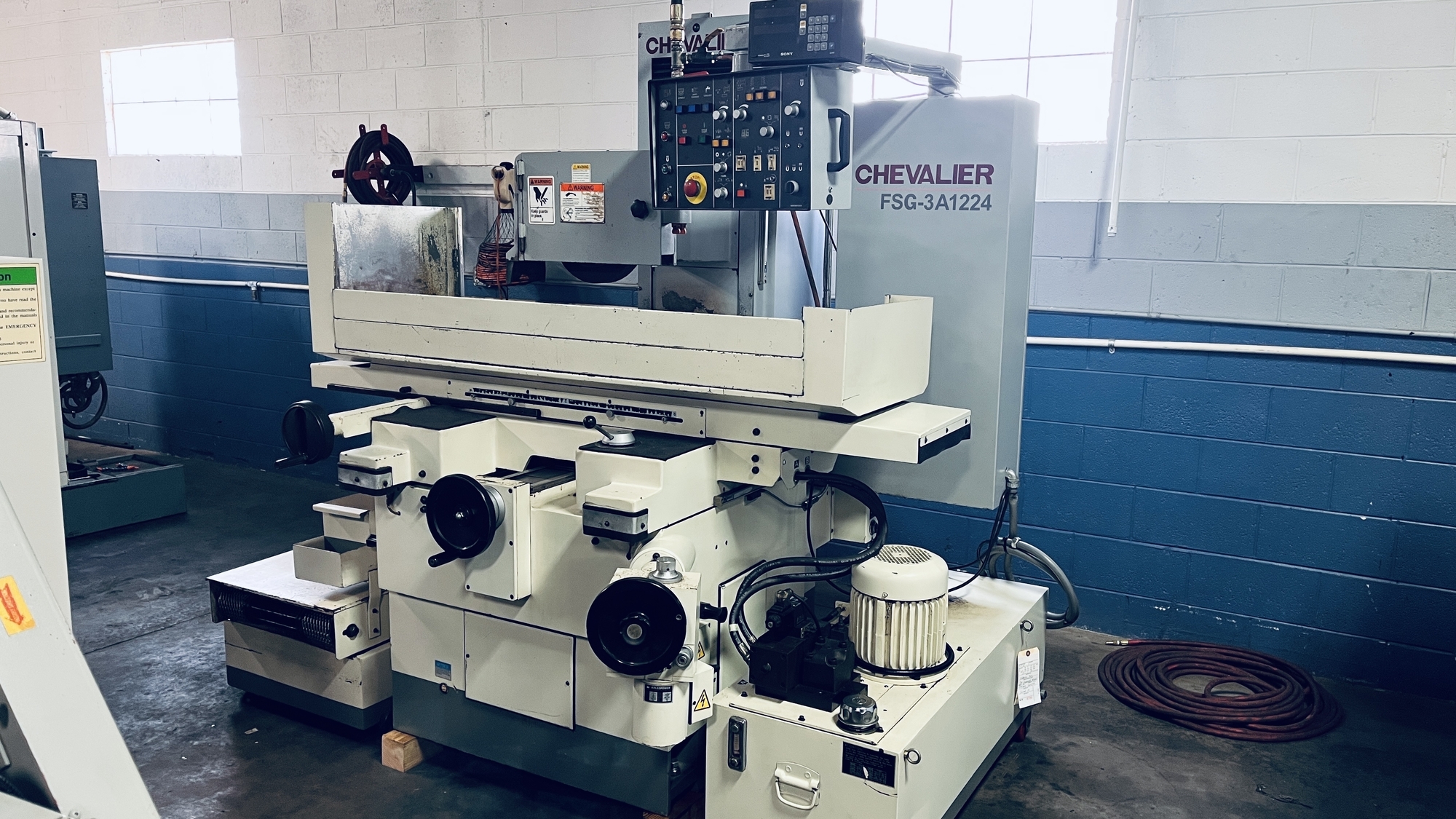 2005 CHEVALIER FSG3A1224 GRINDERS, SURFACE, RECIPROC. TABLE (HOR. SPDL.), N/C & CNC | Automatics & Machinery Co., Inc.