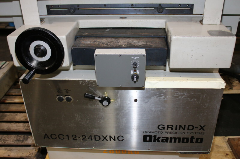 2007 OKAMOTO ACC 1224 DXNC-P GRINDERS, SURFACE, N/C & CNC | Automatics & Machinery Co., Inc.