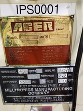1995 ACER 4VK MILLERS, KNEE, N/C & CNC | Automatics & Machinery Co. (13)