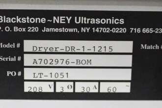 BLACKSTONE-NEY DR-1-1215 DRYERS | Automatics & Machinery Co. (11)