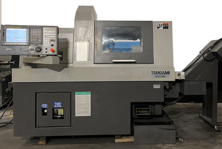 2014 Tsugami S206 CNC Swiss Lathe | Automatics & Machinery Co.