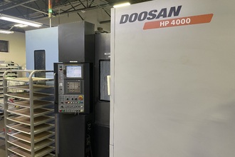 2008 DOOSAN HP4000 MACHINING CENTERS,HORIZ,N/C & CNC(Incl.Pallet Changers) | Automatics & Machinery Co. (1)