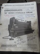 1983 CINCINNATI 6SE12 SHEARS, POWER SQUARING (Inches) | Automatics & Machinery Co. (25)