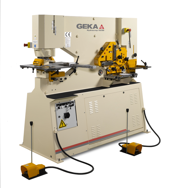 2021 GEKA Hydracrop 55 SD PUNCH-SHEARS, IRONWORKERS | Automatics & Machinery Co.
