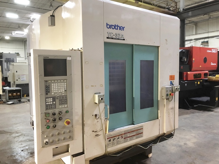 2001 BROTHER TC-32A DRILLING & TAPPING MACHINES, N/C & CNC | Automatics & Machinery Co.